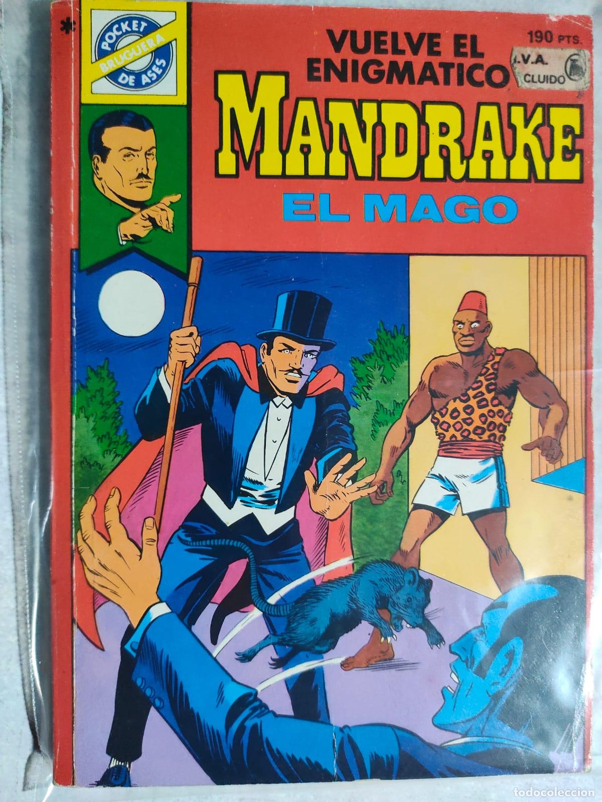 Tebeos: POCKET DE ASES MANDRAKE EL MAGO - Foto 1