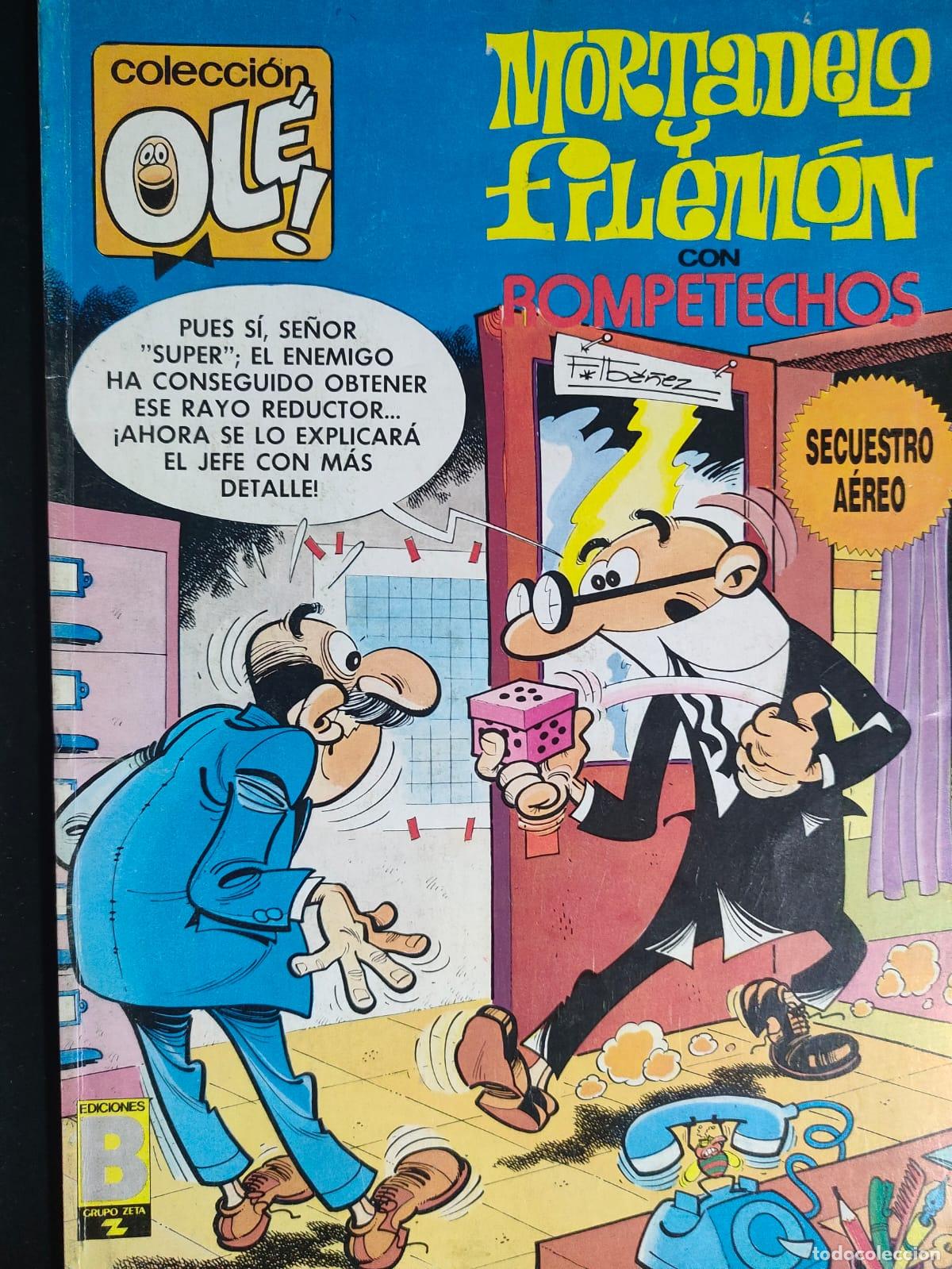 Tebeos: MORTADELO Y FILEMON CON ROMPETECHOS - Foto 1