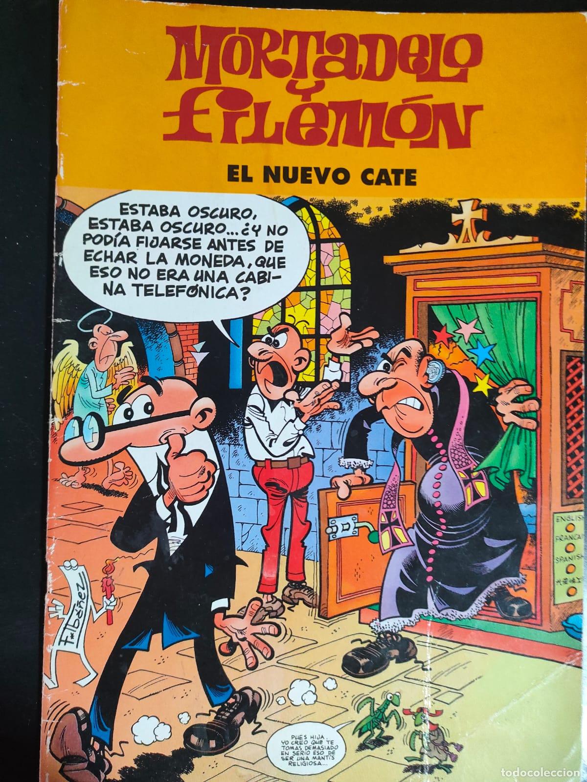 Tebeos: MORTADELO Y FILEMON EL NUEVO CATE - Foto 1