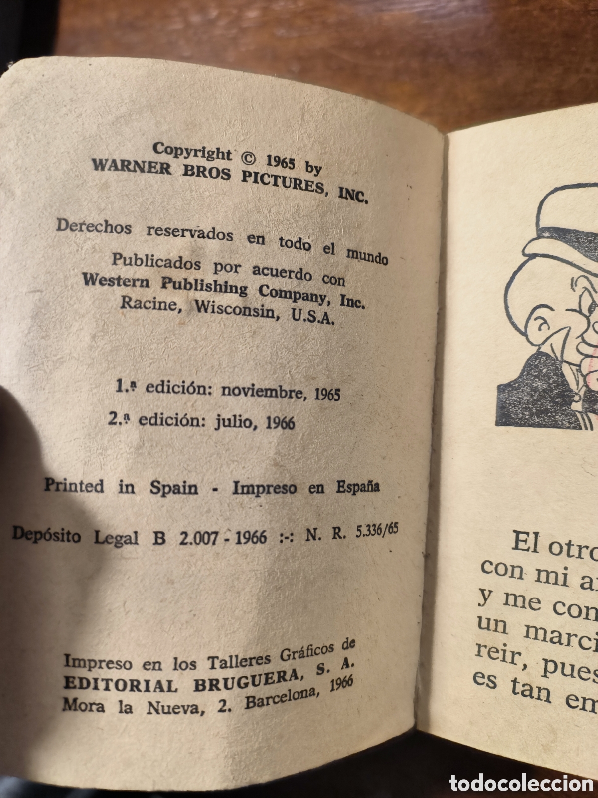Tebeos: BUGS BUNNY Y SUS AMIGOS- MINI INFANCIA 1966 2 Edici&oacute;n - Foto 3