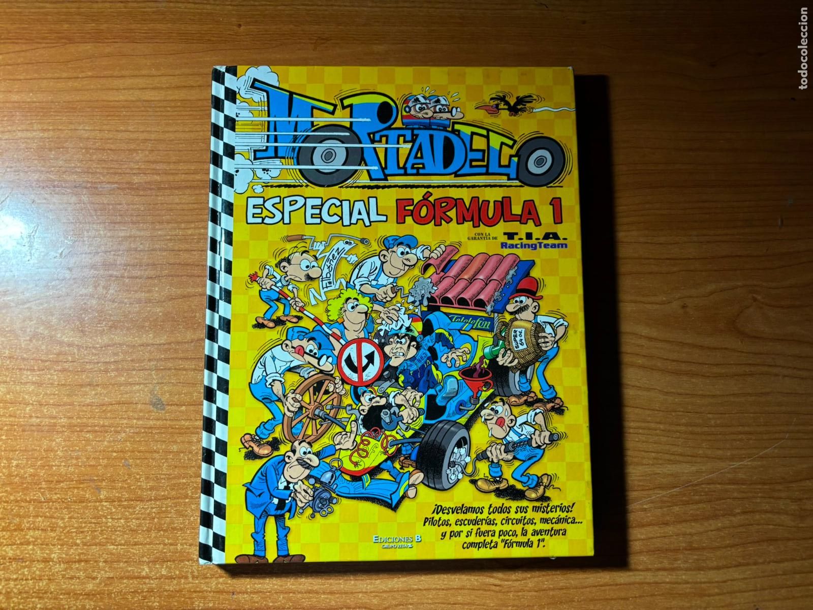 Tebeos: MORTADELO - ESPECIAL FORMULA 1 - N&ordm;. 1 - EDICIONES.B