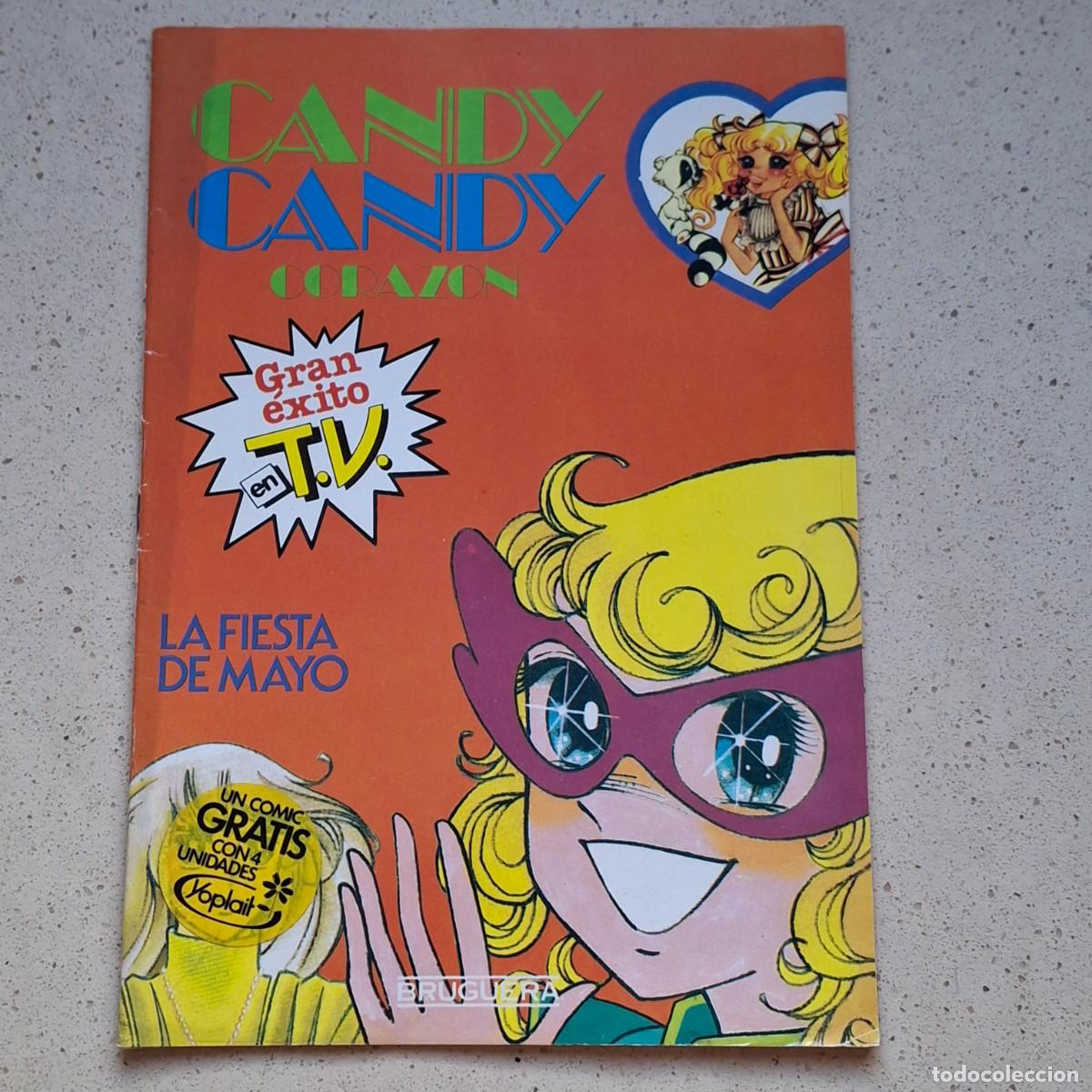 Tebeos: TEBEO CANDY CANDY N&ordm; 21 LA FIESTA DE MAYO. EDITORIAL BRUGUERA. COMIC CON POSTER