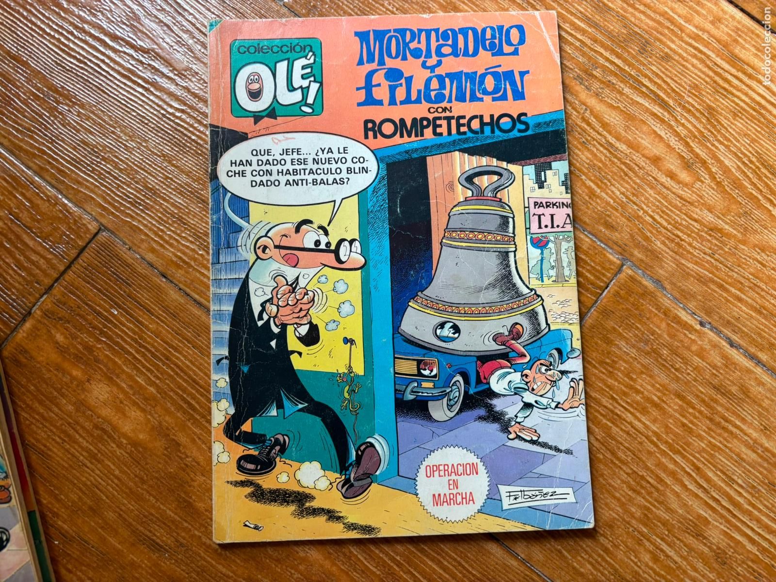 Tebeos: COLECCION OLE N&ordm; 207 MORTADELO Y FILEMON 1 &ordf; EDICION EDITORIAL BRUGUERA