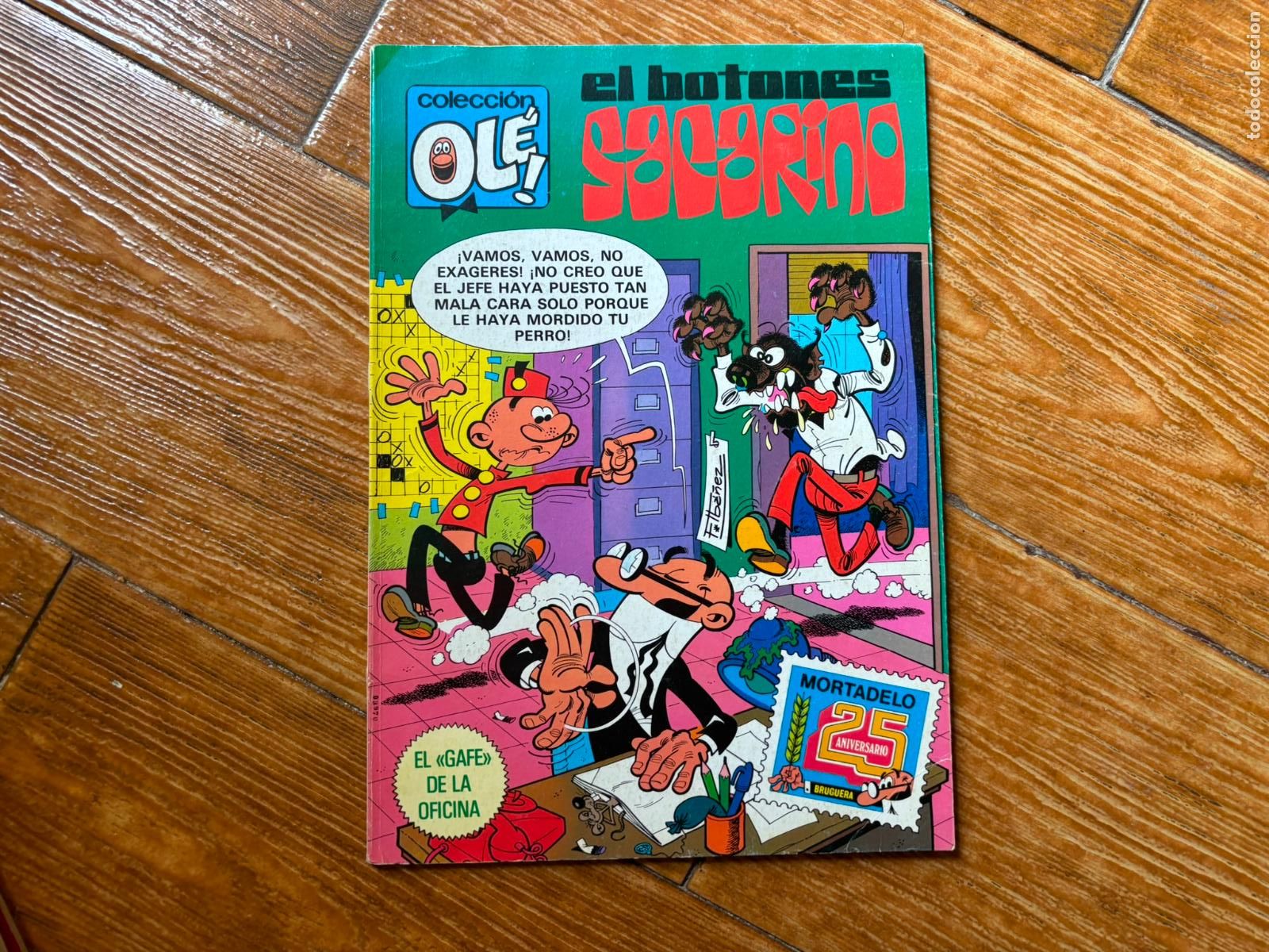 Tebeos: COLECCION OLE N&ordm; 266 MORTADELO Y FILEMON Y BOTONES SACARINO 1 &ordf; EDICION EDITORIAL BRUGUERA