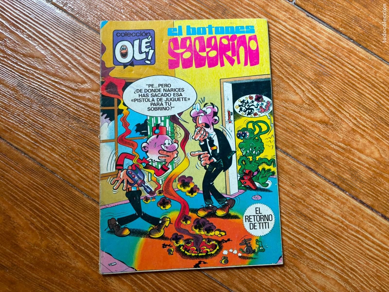 Tebeos: COLECCION OLE N&ordm; 307 EL BOTONES SACARINO 1 &ordf; EDICION EDITORIAL BRUGUERA