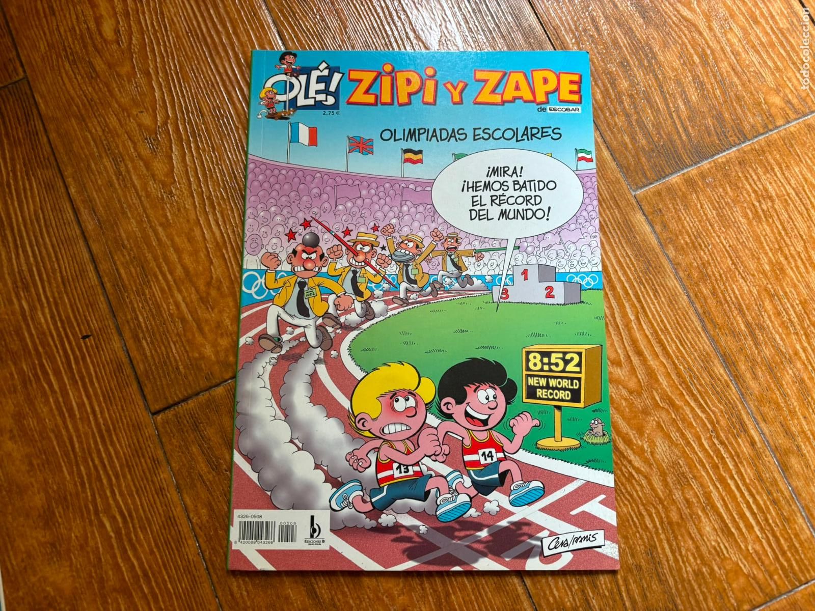 Tebeos: COLECCION OLE N&ordm; 8 ZIPI Y ZAPE DE ESCOBAR EDICIONES B 2002