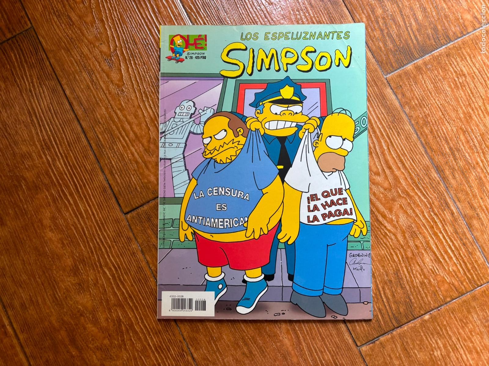 Tebeos: COLECCION OLE N&ordm; 28 LOS SIMPSON EDICIONES B