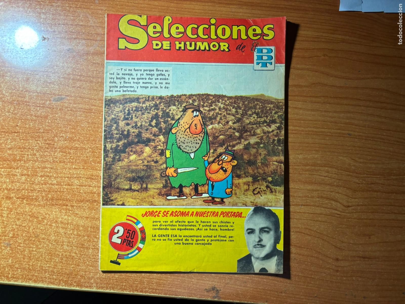 Tebeos: SELECCIONES DE HUMOR DEL DDT N&ordm; 126 ULTIMO NUMERO EDITORIAL BRUGUERA