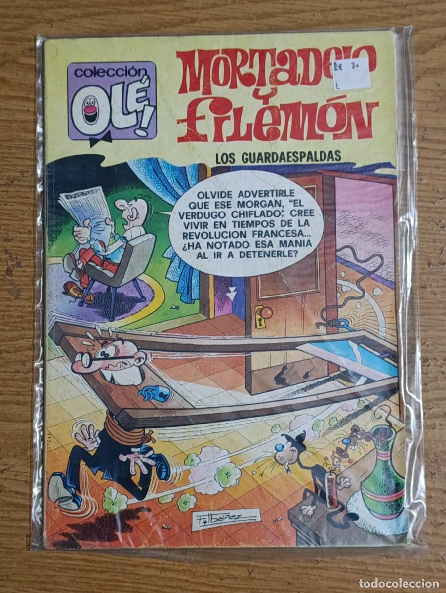 Tebeos: OLE MORTADELO Y FILEMON 145 LOS GUARDAESPALDAS - Foto 1