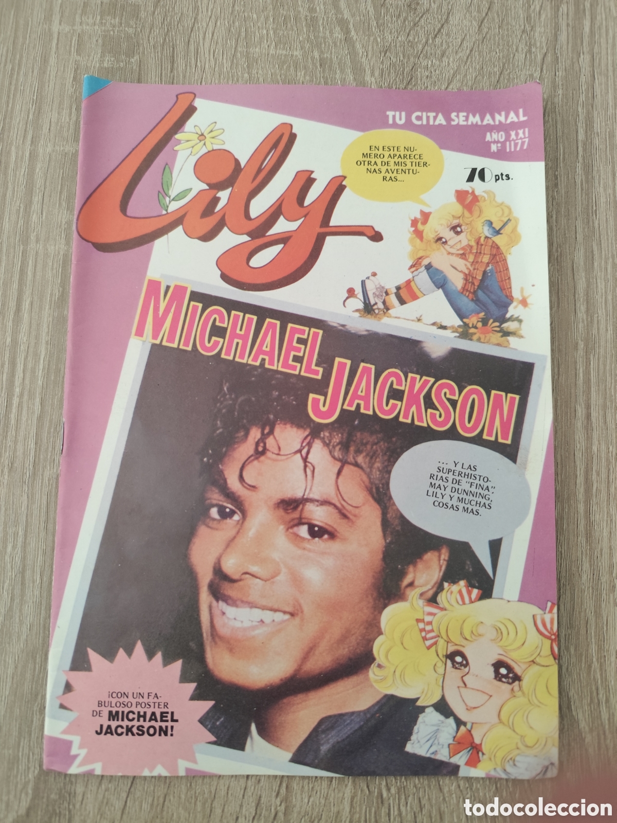 Tebeos: Lily-Michael Jackson ,contiene poster - Foto 1