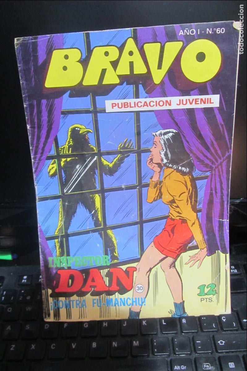 Tebeos: BRAVO 60 / INSPECTOR DAN 30 - BRUGUERA ARX60
