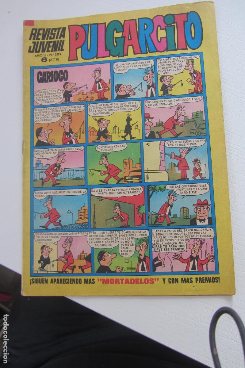 Tebeos: PULGARCITO N&ordm; 2119 CON SHERIFF KING - CONTIENE LOS MORTADELOS Bruguera ARX85