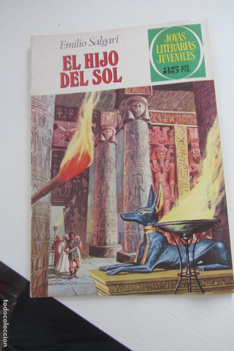 Tebeos: JOYAS LITERARIAS JUVENILES N&ordm; 83 EL HIJO DEL SOL EMILIO SALGARI BRUGUERA ARX85