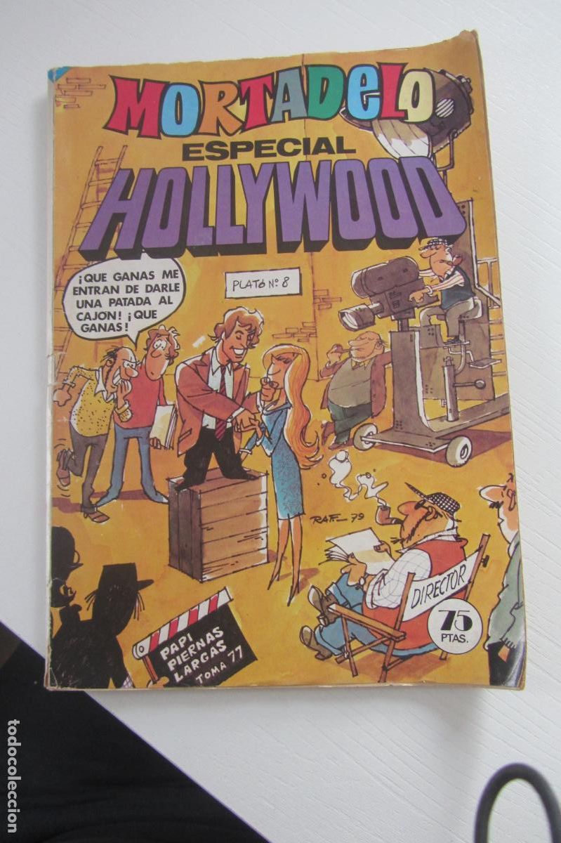 Tebeos: MORTADELO ESPECIAL N&ordm; 80 HOLLYWOOD 1980-BRUGUERA ARX85