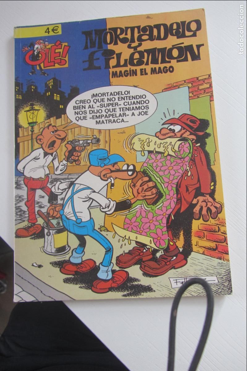 Tebeos: OL&Eacute;! N.&ordm; 55 . MAGIN EL MAGO MORTADELO Y FILEM&Oacute;N Ed. B FORMATO GRANDE FRANCISCO IBA&Ntilde;EZ ARX83