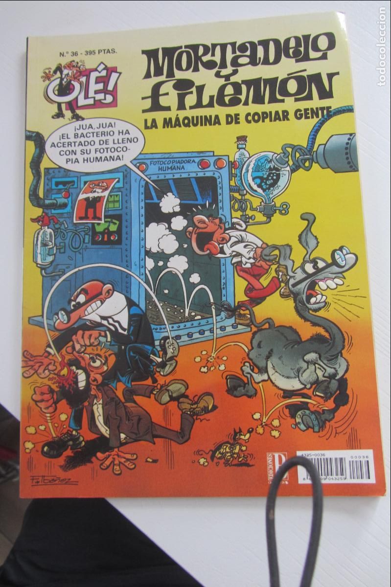 Tebeos: MORTADELO Y FILEMON N&ordm; 36. OLE. EDICIONES B. FORMATO GRANDE FRANCISCO IBA&Ntilde;EZ ARX94