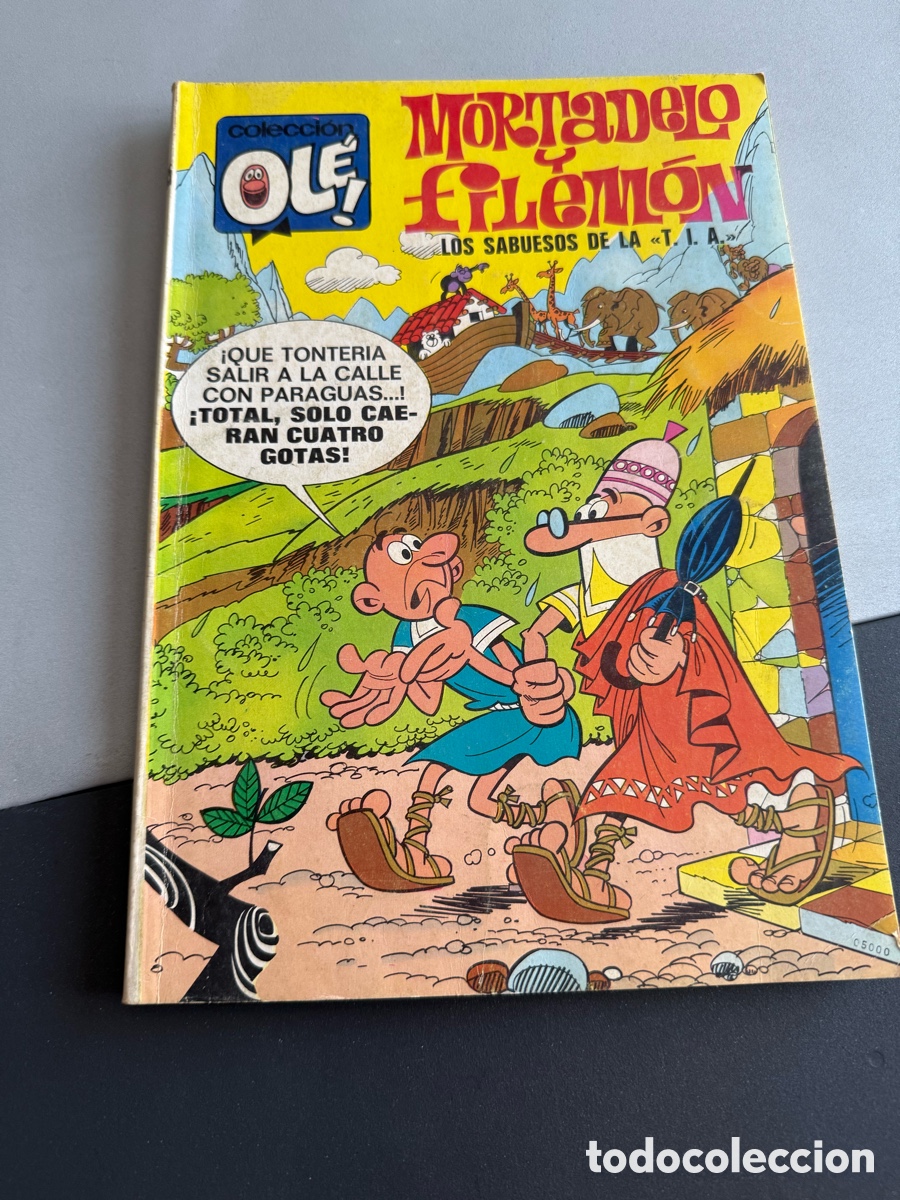 Tebeos: MORTADELO Y FILEM&Oacute;N. n 45. ( en lomo ) OL&Eacute; BRUGUERA 1976. Buen Estado