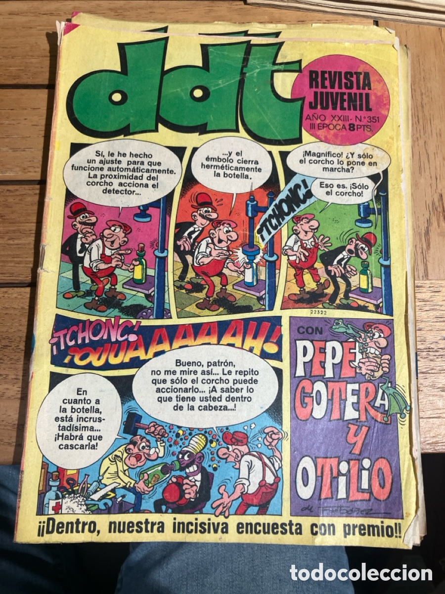 Giornalini: DDT - REVISTA JUVENIL - N&Uacute;MERO 351 - BRUGUERA