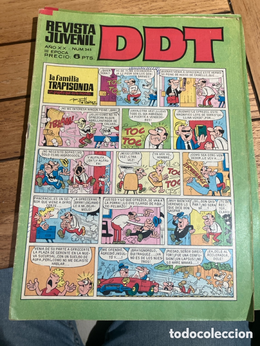 Giornalini: DDT REVISTA JUVENIL- N&Uacute;MERO 245 - BRUGUERA