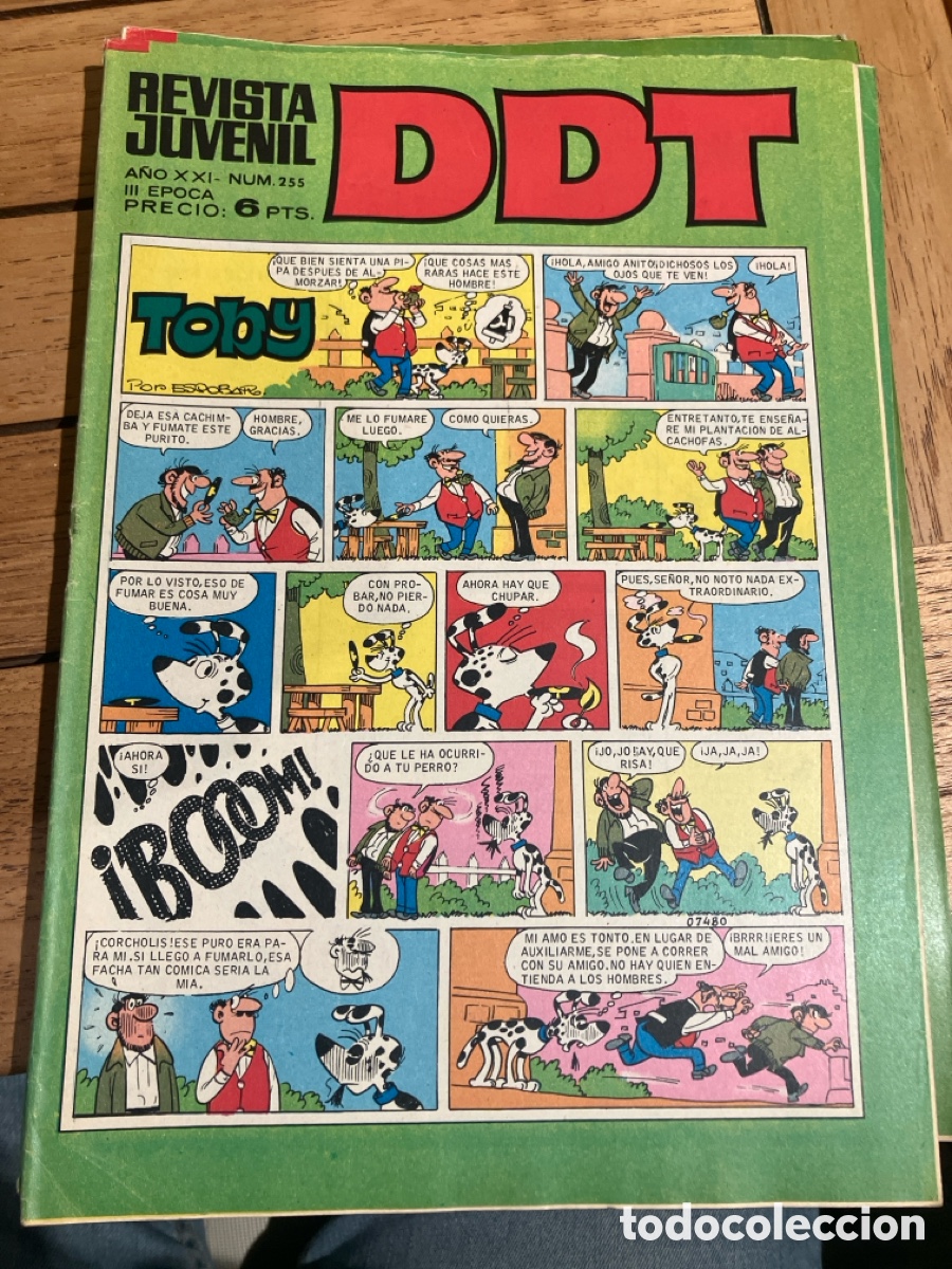 Comics: DDT REVISTA JUVENIL- N&Uacute;MERO 255 - BRUGUERA