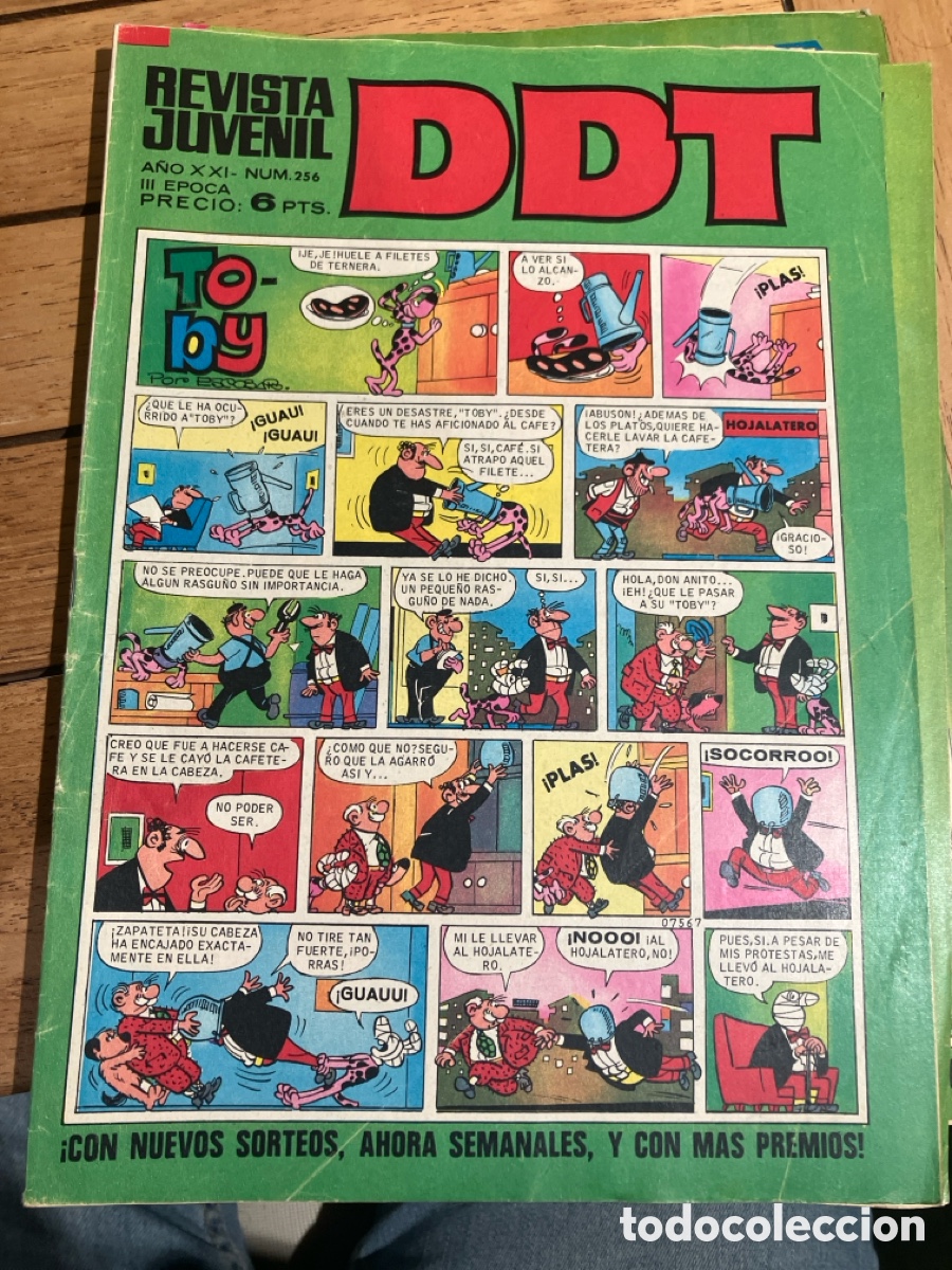 Giornalini: DDT REVISTA JUVENIL- N&Uacute;MERO 256 - BRUGUERA