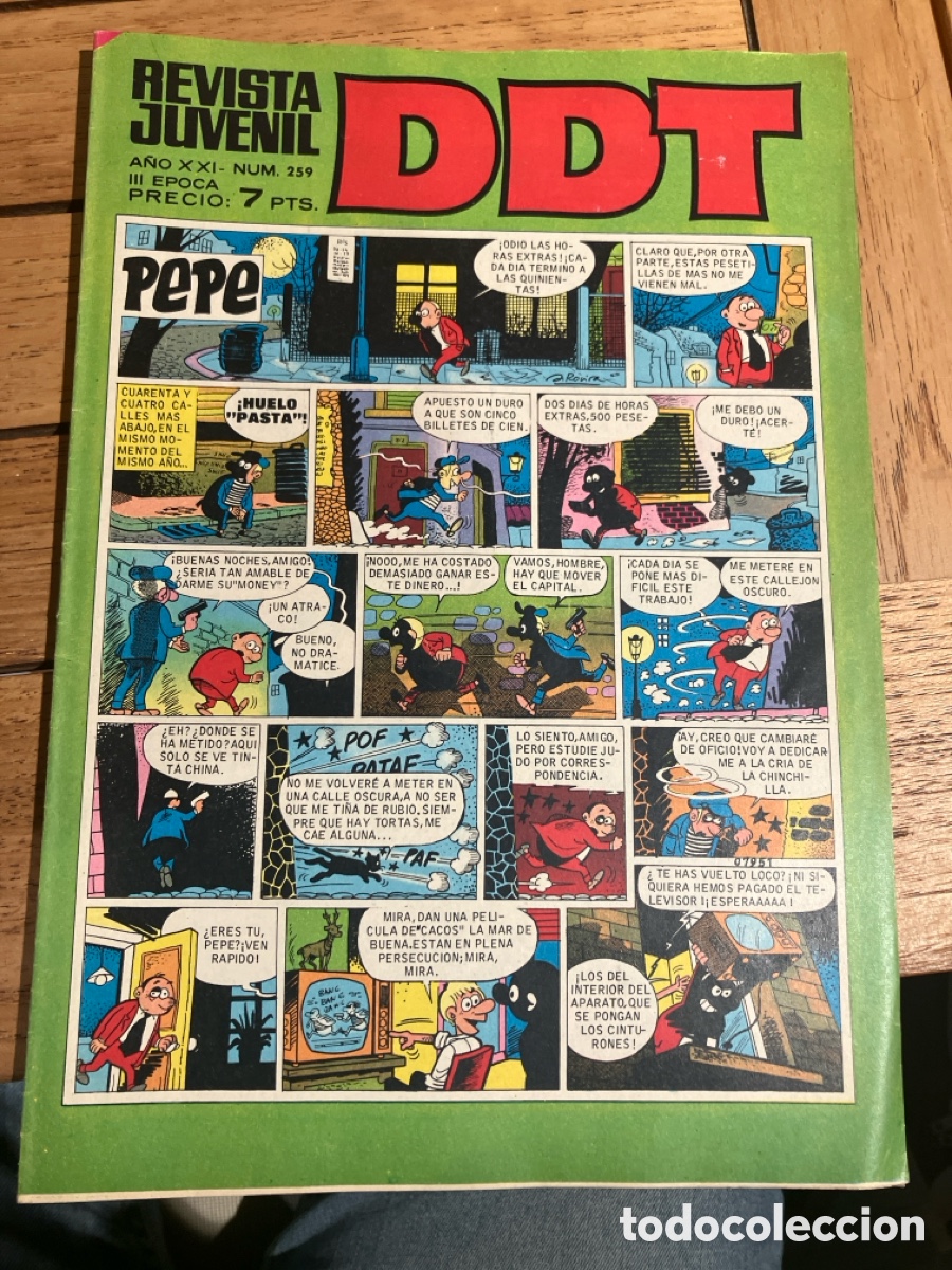 Giornalini: DDT REVISTA JUVENIL- N&Uacute;MERO 259 - BRUGUERA