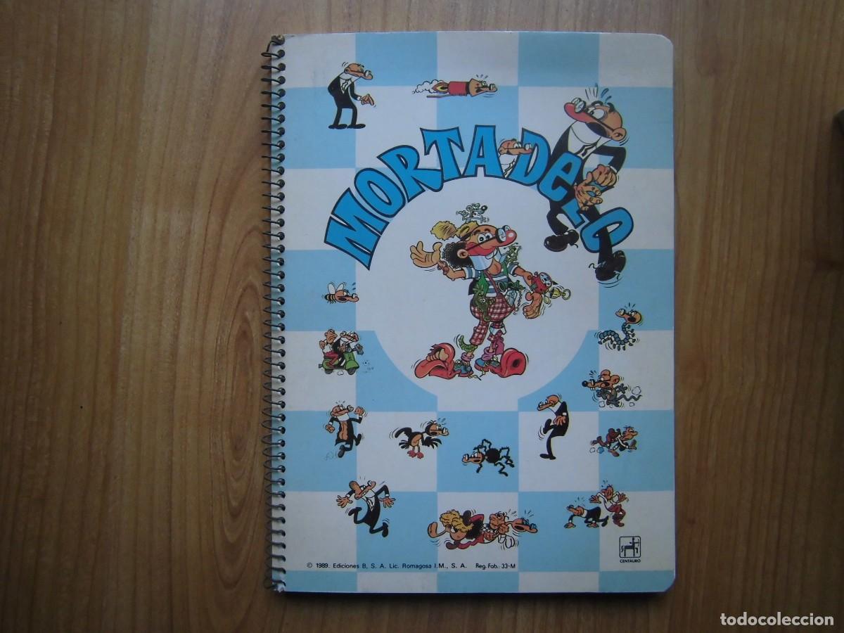 Tebeos: LIBRETA MORTADELO CENTAURO 1989 EDICIONES B 21,5 x 16