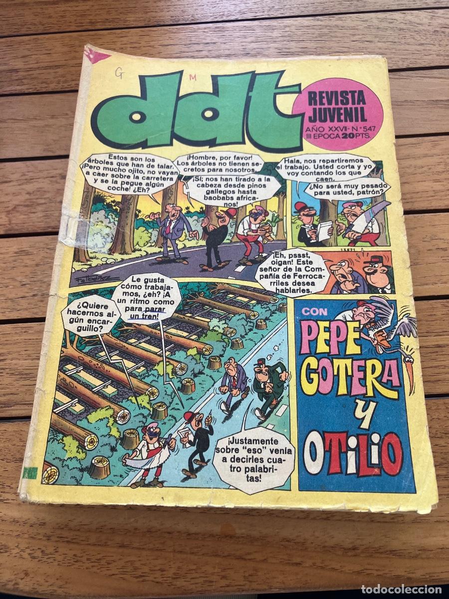 Tebeos: DDT - REVISTA JUVENIL - N&Uacute;MERO 547 - BRUGUERA