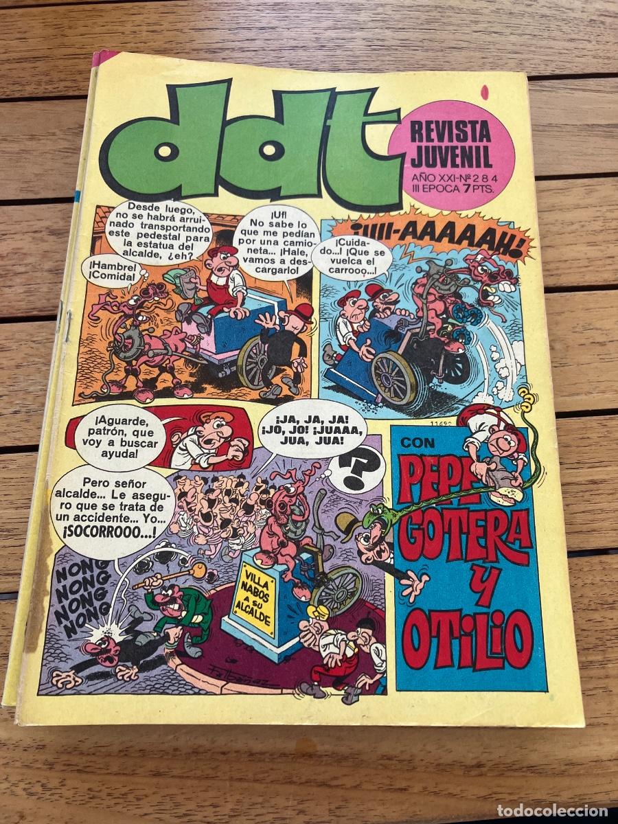 Tebeos: DDT - REVISTA JUVENIL - N&Uacute;MERO 284 - BRUGUERA