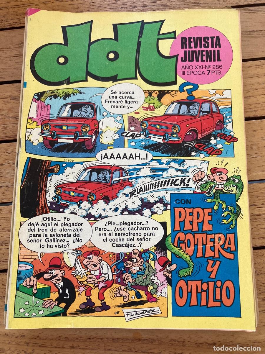 Tebeos: DDT - REVISTA JUVENIL - N&Uacute;MERO 286 - BRUGUERA