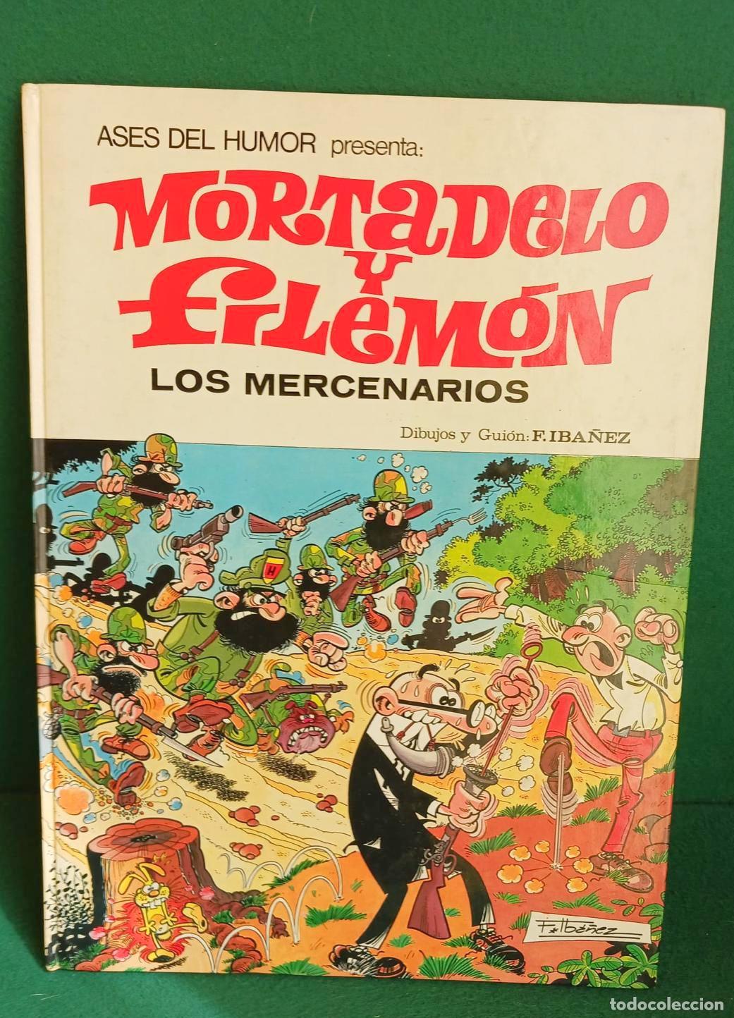 Comics: ASES DEL HUMOR BRUGUERA 1&ordf; EDICI&Oacute;N - N&ordm; 40 - LOS MERCENARIOS - 1&ordf;/1980 - EXCELENTE