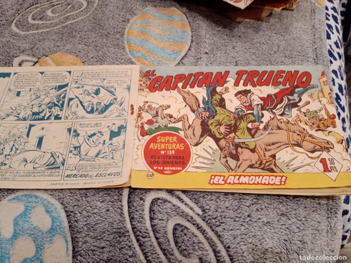 Tebeos: EL CAPITAN TRUENO N&ordm;132 EL ALMOHADE - EDITORIAL BRUGUERA 1959 ORIGINAL