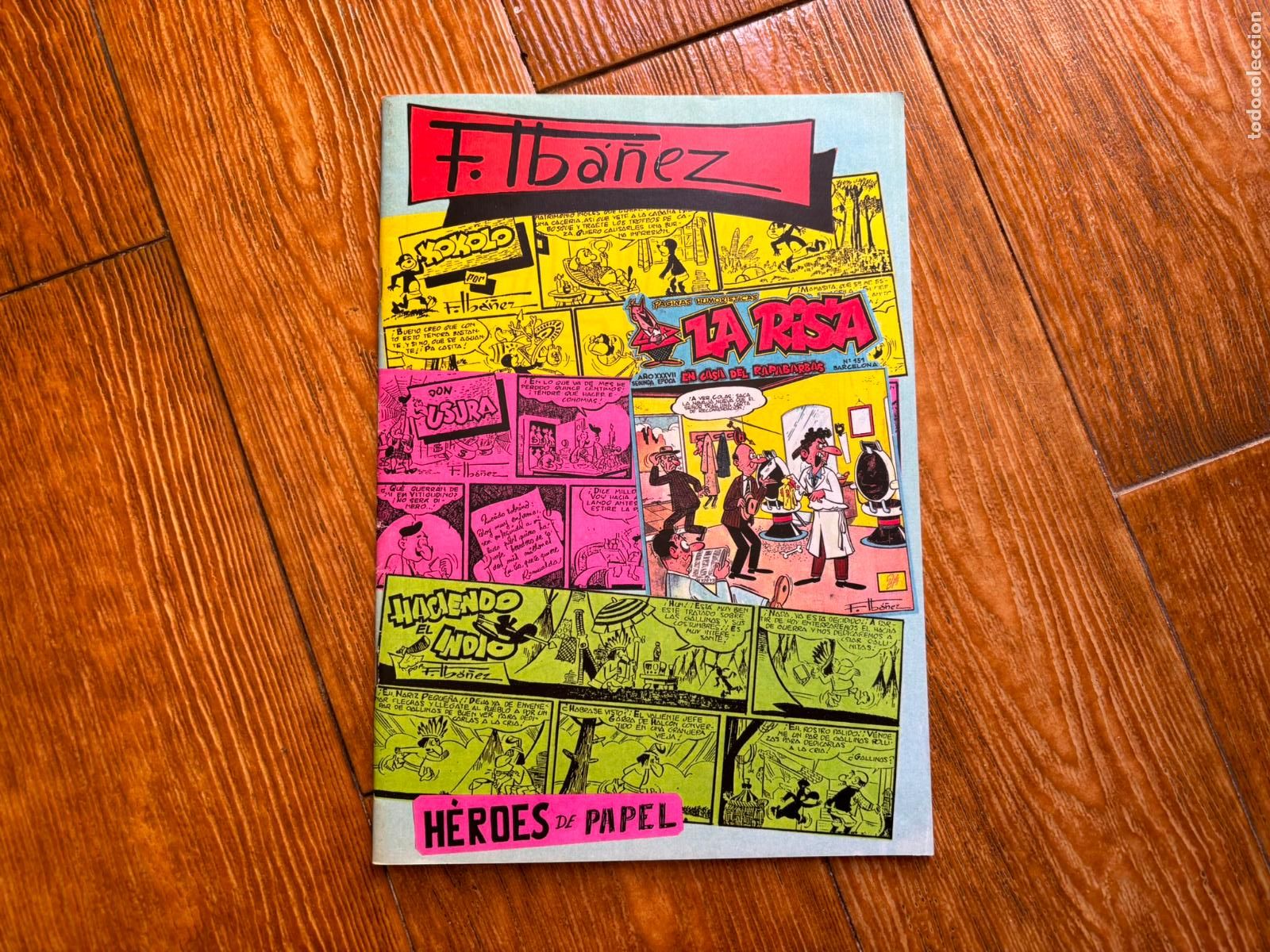 Tebeos: HEROES DE PAPEL N&ordm; 29 - FRANCISCO IBA&Ntilde;EZ