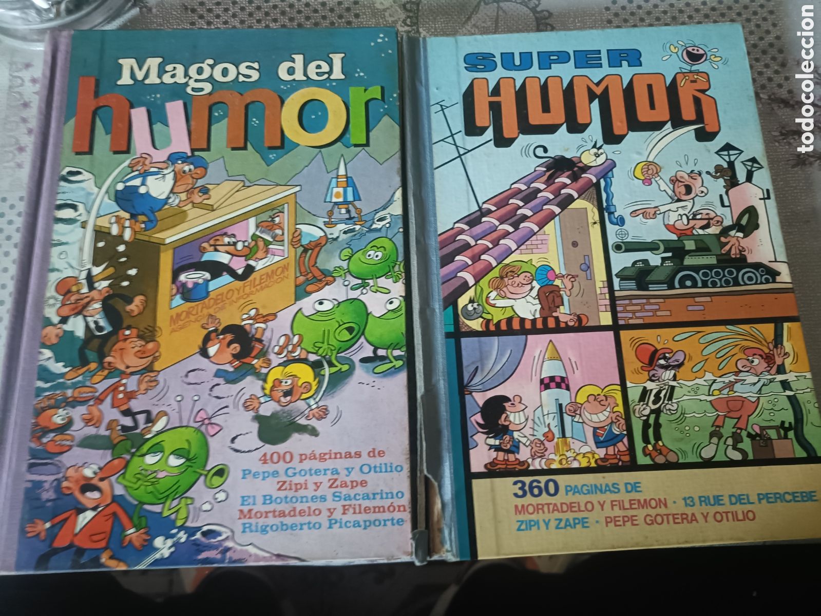 Tebeos: MAGOS DEL HUMOR VOLUMEN VI y SUPER HUMOR VOLUMEN II