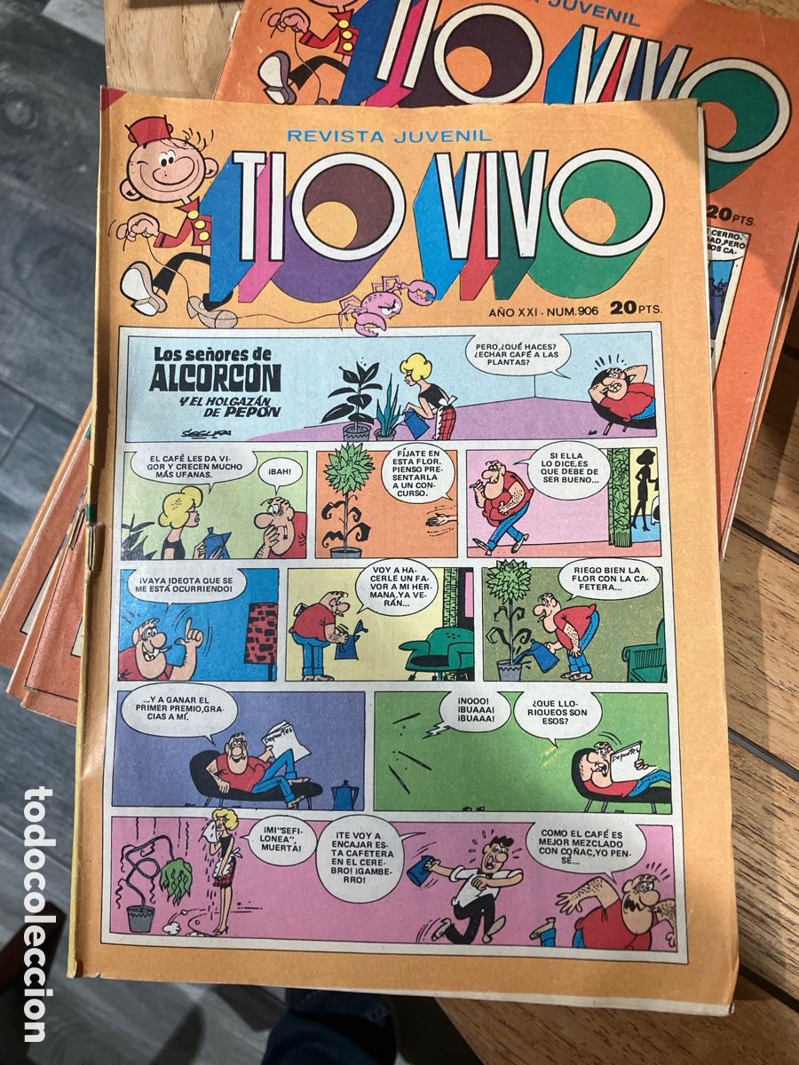 BDs: T&Iacute;O VIVO - N&Uacute;MERO 906 - REVISTA JUVENIL - BRUGUERA