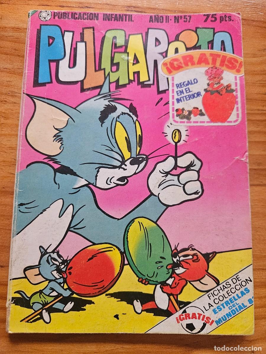 Tebeos: PULGARCITO A&ntilde;o II - N&deg; 57 - Bruguera 1982 Publicaci&oacute;n infantil