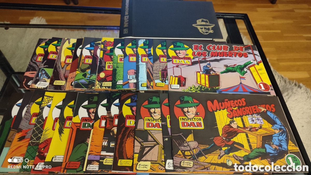 Tebeos: INSPECTOR DAN LOTE DE BRUGUERA