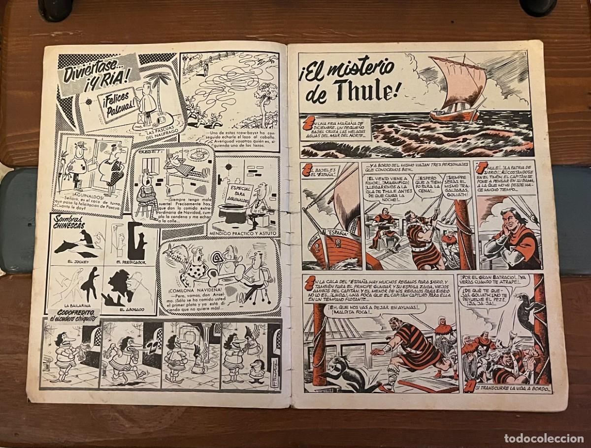 Tebeos: COMIC CAPITAN TRUENO ORIGINAL ALMANAQUE 1959 - Foto 2