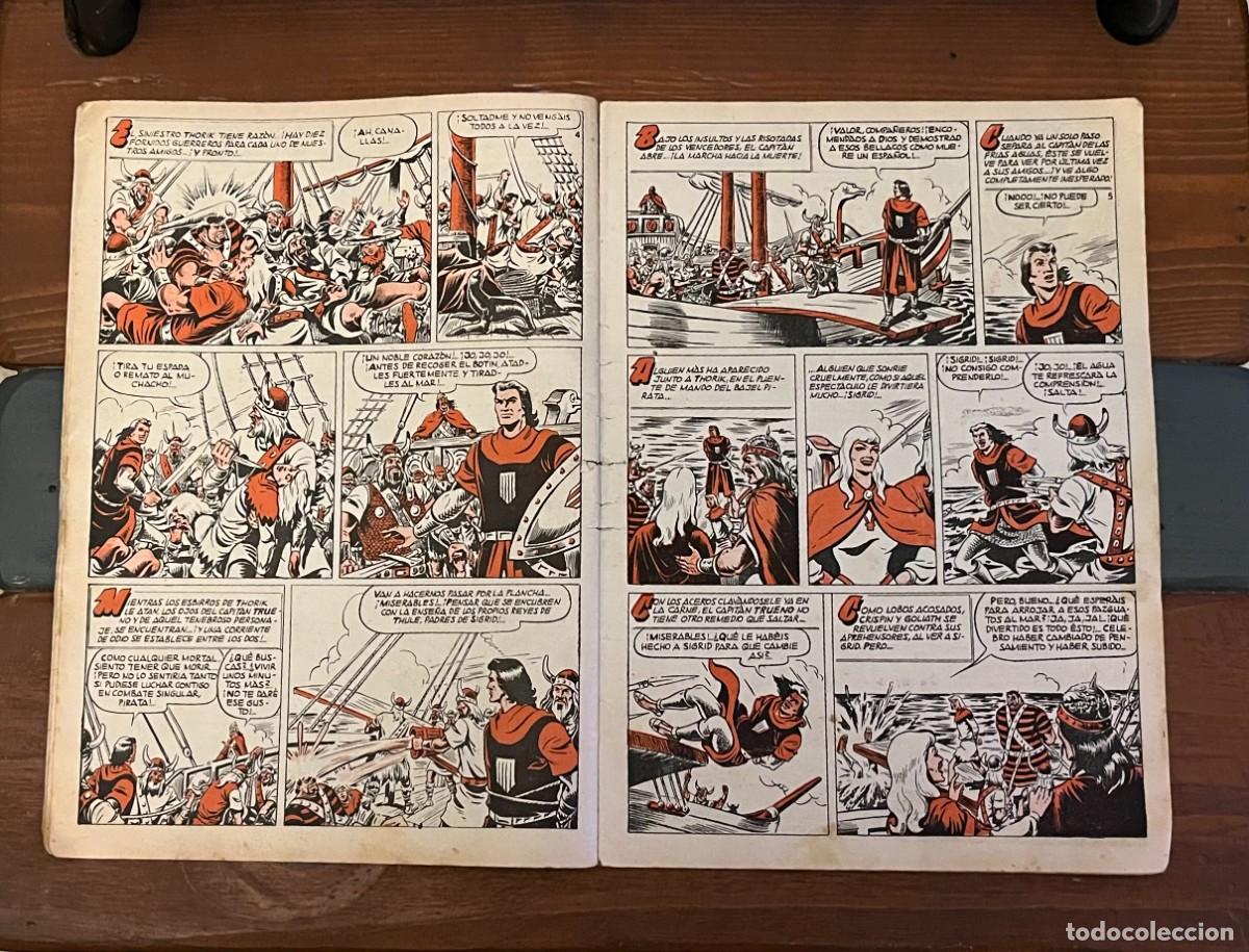 Tebeos: COMIC CAPITAN TRUENO ORIGINAL ALMANAQUE 1959 - Foto 4