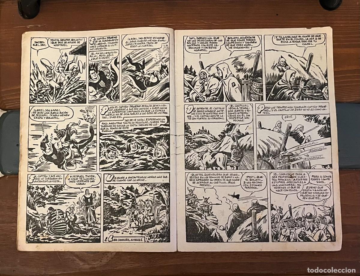 Tebeos: COMIC CAPITAN TRUENO ORIGINAL ALMANAQUE 1959 - Foto 5