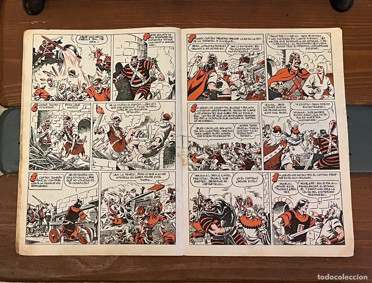Tebeos: COMIC CAPITAN TRUENO ORIGINAL ALMANAQUE 1959 - Foto 8
