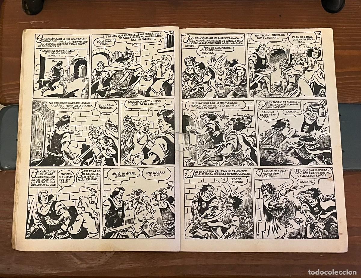 Tebeos: COMIC CAPITAN TRUENO ORIGINAL ALMANAQUE 1959 - Foto 9