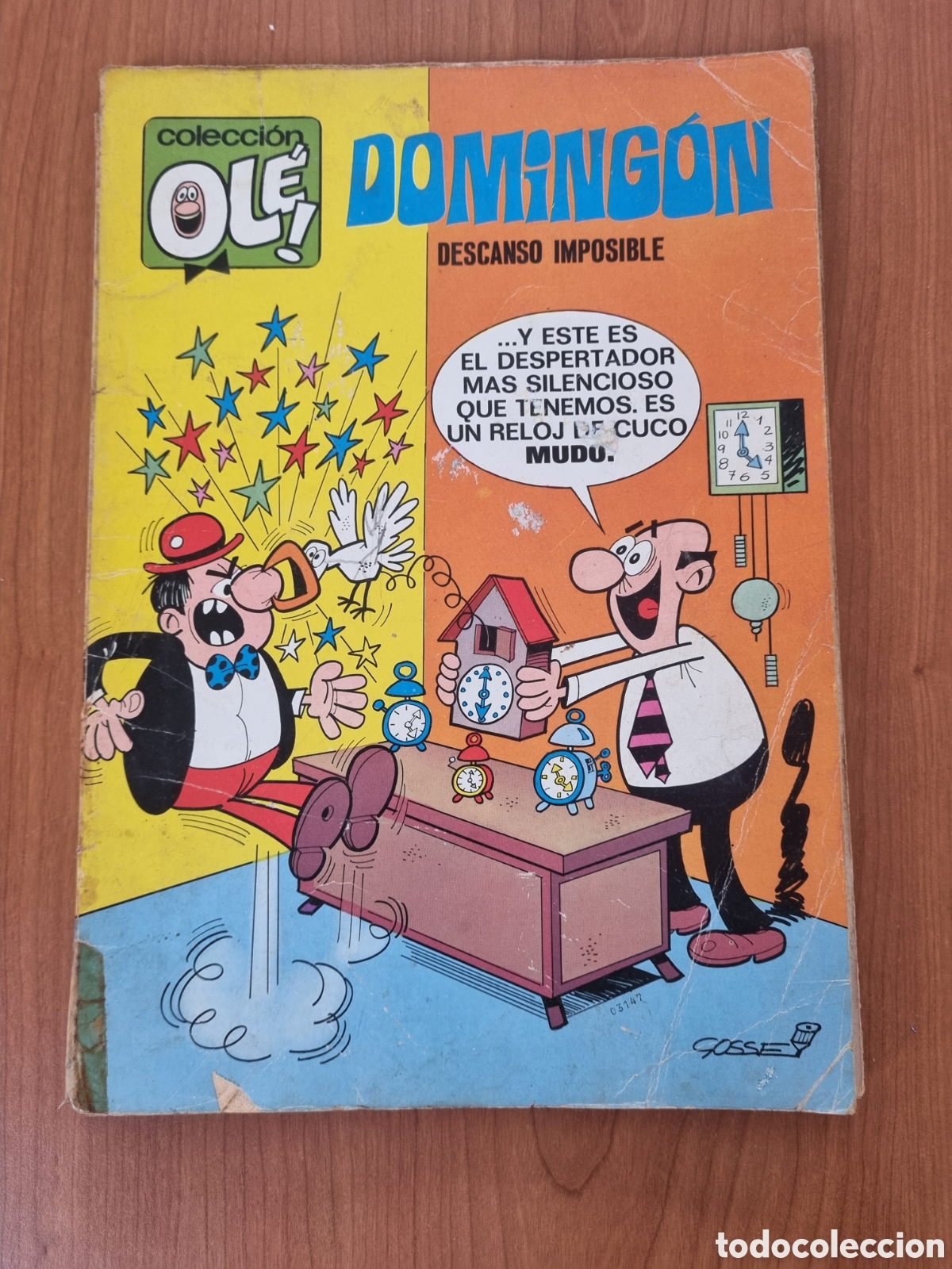 Tebeos: Colecci&oacute;n Ol&eacute;. Doming&oacute;n. Descanso Imposible.
