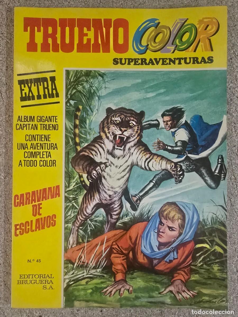 Tebeos: Trueno Color Extra 1&ordf; epoca 45.Bruguera