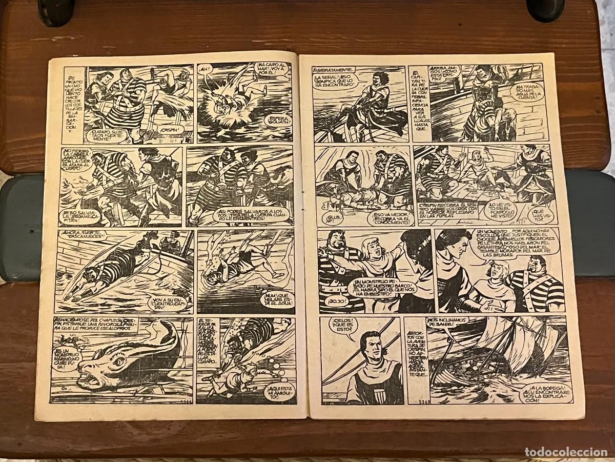 Tebeos: COMIC CAPITAN TRUENO EXTRA ORIGINAL ALMANAQUE 1961 - Foto 3