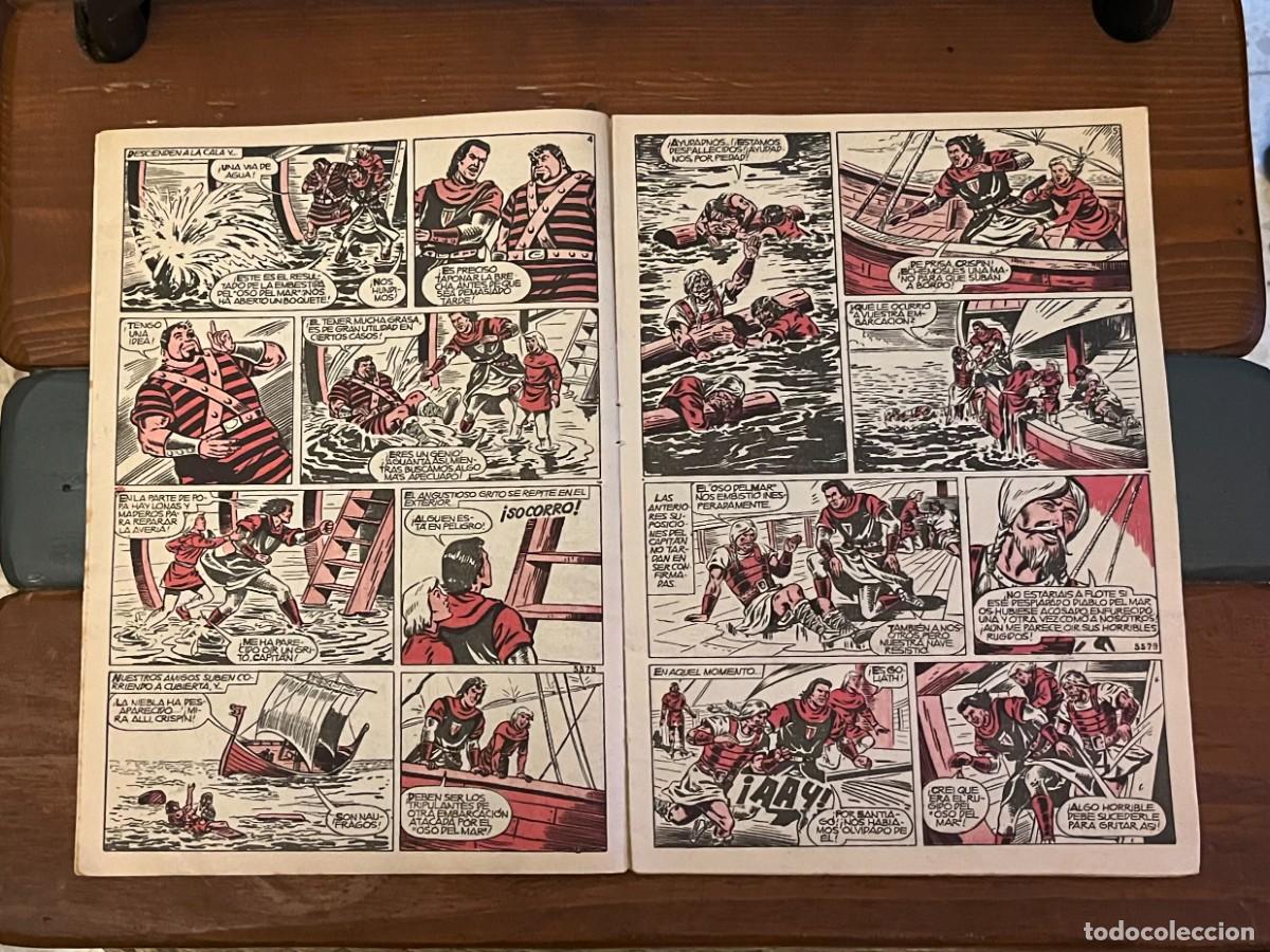 Tebeos: COMIC CAPITAN TRUENO EXTRA ORIGINAL ALMANAQUE 1961 - Foto 4