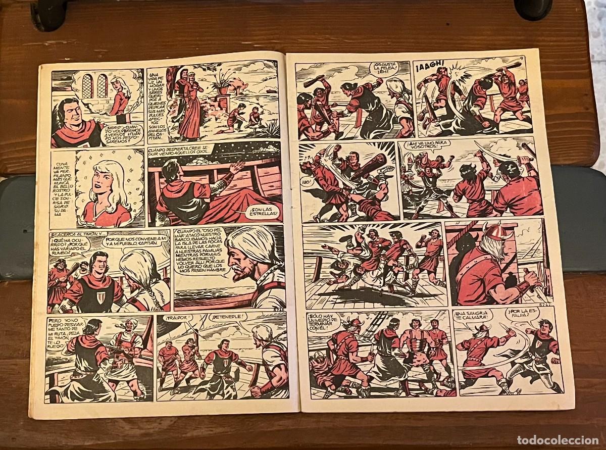 Tebeos: COMIC CAPITAN TRUENO EXTRA ORIGINAL ALMANAQUE 1961 - Foto 6