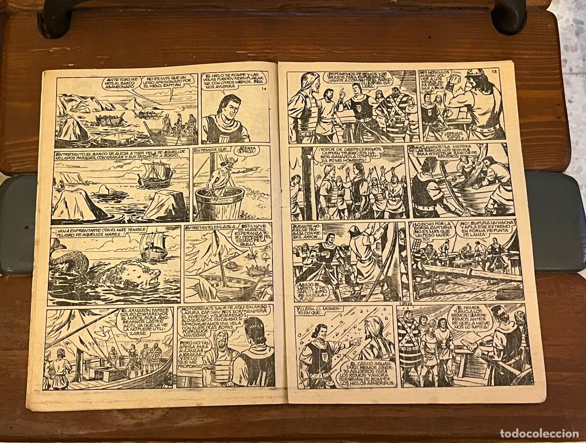 Tebeos: COMIC CAPITAN TRUENO EXTRA ORIGINAL ALMANAQUE 1961 - Foto 9
