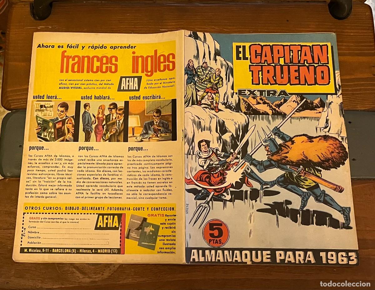 Tebeos: COMIC CAPITAN TRUENO ORIGINAL ALMANAQUE 1963
