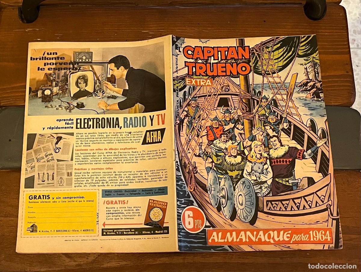 Tebeos: COMIC CAPITAN TRUENO ORIGINAL ALMANAQUE 1964
